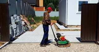Устройство въезда на участок Егорьевск, цена от 51250 руб.